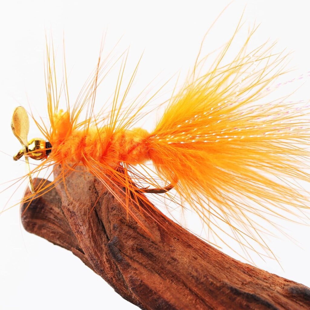 Fly Fishing Flies Assortment Kit 30/50/60/100/168pcs Dry Wet Nyphms Tenkara Popper Streamer Woolly Bugger for Trout Bass Steelhead with Fly Box