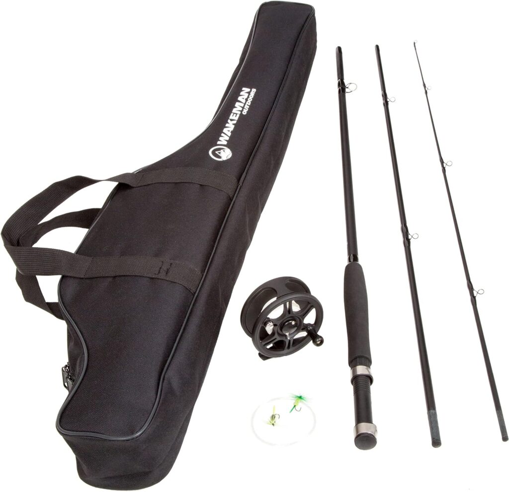 Wakeman Wakeman Fly Fishing Rod and Reel Combo Starter Kit