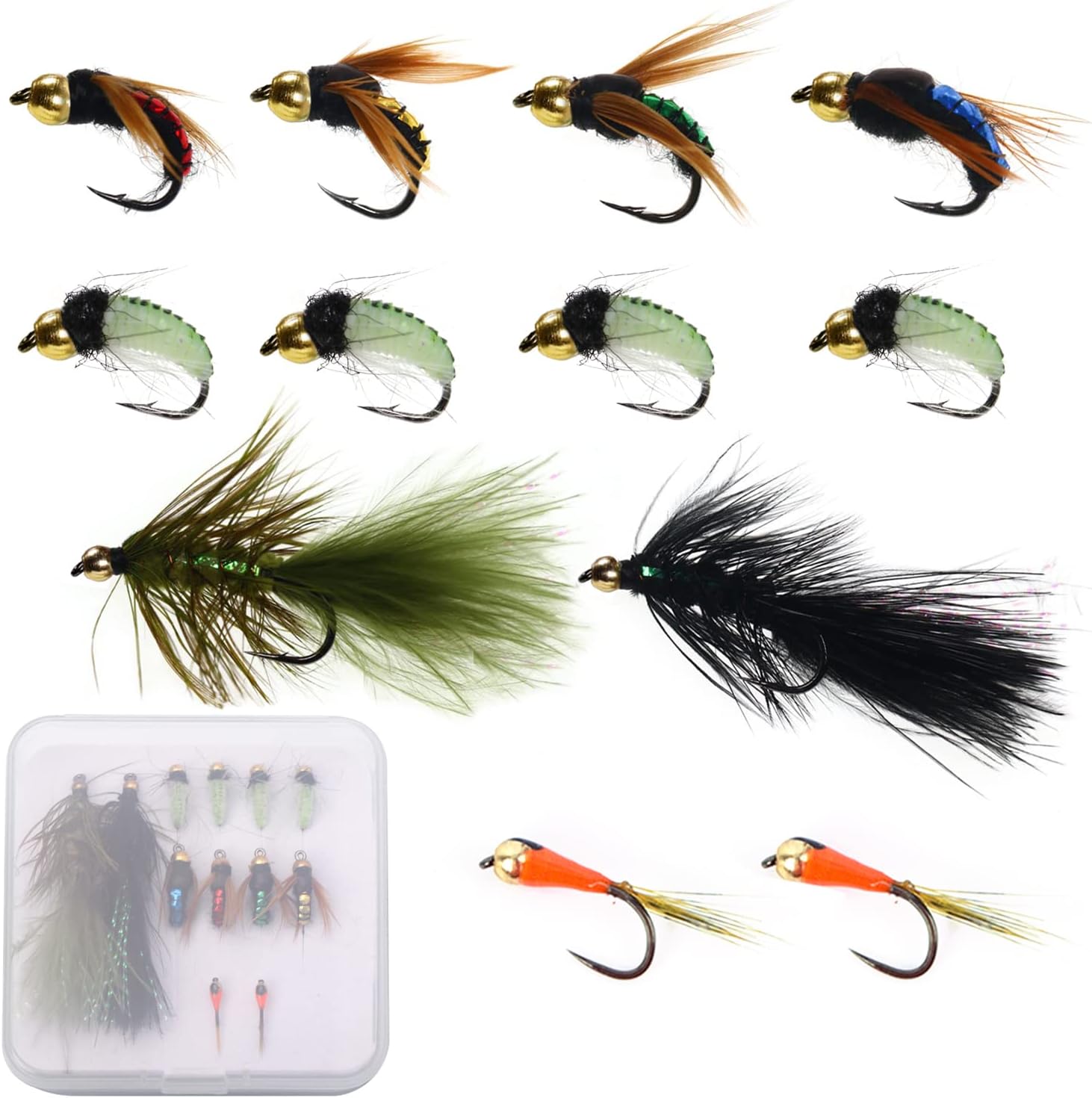 Premium Hand-Tied Fly Fishing Flies Assortment Review